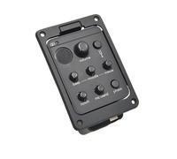 kit de pastillas para guitarra acustica Pastilla Para Guitarra Acústica De 4 Bandas Con Afinador Preamplificador Ecualizador Sintonizador Pedal De Ritmo Con Piezoeléctrico Suave ISYS+ VT1(New Version
