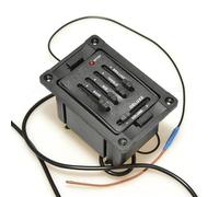 kit de pastillas para guitarra acustica Preamplificador De 4 Bandas Para Guitarra Acústica Ecualizador Sintonizador Piezoeléctrico Y Rítmico Para Diversos Instrumentos Musicales(Classic 4)