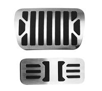 Kit De Pedales Anticorrosivos De Acero Inoxidable 10x8x5 Para Jaguar XE, Fácil Instalación. Mejora El Interior De Tu Coche. Piezas para coche