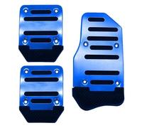 Kit de pedales para coche Compatible Con Pedal De Acelerador De Coche, Transmisión Manual, Suministros Para Automóviles, Pedal Modificado De Aleación De Aluminio Embrague Aceleración(Blue)