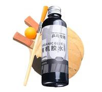 Kit De Pegamento Para Raqueta De Tenis De Mesa - Líquido Adhesivo De Goma | Juego De Limpieza De Paletas, Equipo Profesional De Mantenimiento De Bates De Pong, Solución Adhesiva Líquida De Alta R