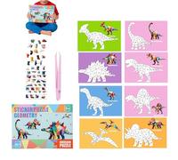 Kit de pegatinas 3D para uso educativo, hogar, escuela, viajes, niños, niñas, aviones, coche, Navidad, cumpleaños