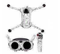 Kit de pegatinas decorativas el dron para Antigravity A1, pegatinas impermeables, accesorio DIY, película protectora antiarañazos el dron para Antigravity A1 y su controlador. (05)