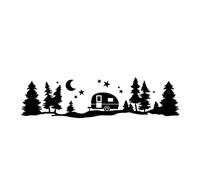 Kit De Pegatinas Gráficas De Vinilo De Bosque De árboles,Pegatina Para El Cuerpo Del Coche,Pegatina Para Puerta Lateral,Decoración,Calcomanías Gráficas Para Coche,Camión,Caravana