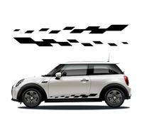 Kit de Pegatinas Laterales para Puerta de Coche, para Mini Cooper S JCW F55 F56 R55 R56, Vinilo Impermeable para decoración Exterior de Coche, Accesorios para Coche.