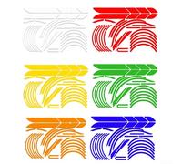 Kit de pegatinas reflectantes compatible con xiaomi para scooter M365 para una mayor visibilidad en carreteras por la noche (color negro)