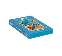 Kit de peinture au numéro Cap vers le Sud !: Coffret avec 16 pots d epeinture, 2 pinceaux, 4 affichettes