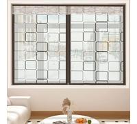 Kit de Película de Aislamiento de Ventana,Cortina Térmica Aislante Protección Contra El Frío Y Calidez Selladas a Prueba de Viento para Interiores,Ancho x Alto