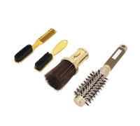 Kit de Peluquería, Cepillo de Pelo Profesional de Nylon Reduce la fatiga de las Manos Limpiador de Peine de Salón