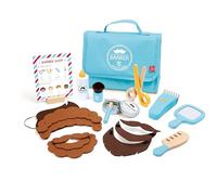 Kit de peluquería de Hape | Juego Infantil con Herramientas realistas | Juego de rol Creativo