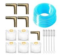 Kit de perforación de de arce - Essential, saco de recogida de taladro grifo, cepillos, desagües 5 bolsas 5 cepillo | Suministros para aficionados principiantes para l