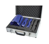 Kit De Perforación De Núcleo De Diamante Faithfull Y Estuche Con 7 Piezas