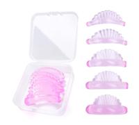 Kit De Permanente De Pestañas: Almohadillas Prótectoras Para Rizador De Silicona, Herramienta Para Levantar Pestañas Estilo Concha, Almohadillas Permanentes Autoadhesivas, Accesorios Para Rizar Pestañ