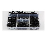 Kit De Pernos De Carenado para Motocicleta para R1250RT R1200RT 2014-2024, Pernos De Carrocería, Clips De Fijación, Tornillos Y Tuercas. Fijaciones del carenado(Negro)