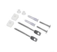Kit de pernos de fijación para inodoro de baño Roca AV0007600R, tornillos de hierro recubiertos de zinc con piezas de montaje de plástico, accesorios de instalación rápida para accesorios modernos de