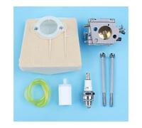 Kit de pernos de filtro de aire de carburador for motosierra J-nsered 625, 630 y 625 II. Repuesto de carburador Til-otson C-rb HS-254B.