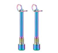 Kit de pernos de Freno de Disco TC4 en M4, circlip de husillo de 3 mm Hexagonal 2-4 Nm | Conjunto de sujetadores de pinza de bicicleta, material de montaje resistente a la, montaje de