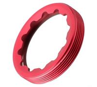 Kit de pernos de manivela de aleación de aluminio de 30 mm para bicicleta de carretera ROTOR con juego de juntas (cubierta roja)