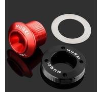 Kit de pernos de manivela para bicicleta M30 para SRAM para DUB, autoextraíbles, fabricado con aleación de aluminio, completo con tornillo, tuerca y junta (dorado)