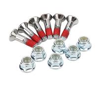 Kit de Pernos de Piñón, Tornillo de Piñón M8 para Aplicación Amplia, 6 Piezas de Repuesto de Aleación de Aluminio Niquelado para Motocicleta YZ YZF