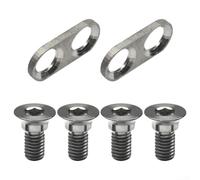 Kit de pernos de tacos de pedal de bicicleta para modelos SPD incluyendo M980, M780, M785, M540, M545 y M520 con juntas