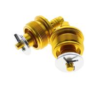 Kit de pernos Para YZF R3 R25 YZF-R3 YZF-R25 Tapa De Horquilla De 37mm Ajustadores De Precarga De Motocicleta Amortiguador Pernos De Horquilla(Oro)