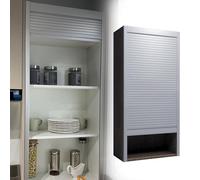 Kit de persiana enrollable de aluminio para puerta de tambour para almacenamiento de cocina, electrodomésticos y soluciones de decoración del hogar