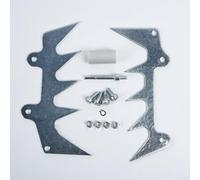 Kit de picos de parachoques compatible con motosierra MS441 MS661 064, juego de atrapador de cadena de cubierta lateral de picos de perro de tala, piezas de repuesto para corte de madera