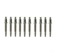 Kit de piedras de afilado de motosierra, piedras de molienda para motosierra y afilado multimaterial con construcción resistente al desgaste para uso frecuente (10 raíces)