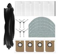 Kit de piezas compatibles con Hoover HG4 para Hydro Pro con filtro, paño de fregona, cepillo lateral y bolsa de polvo para soportar una limpieza profunda y captura de polvo