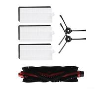 Kit de piezas de limpieza para aspiradoras M200 M201 M520 M571 T700 con 2 cepillos laterales, 3 filtros y 1 cepillo de rodillo para mantener tu dispositivo funcionando sin problemas
