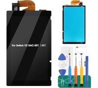 Kit de piezas de reparación de cristal para Nintendo Switch LCD HAC-001(-01) con sensor digitalizador LCD V2 Touch Digitalizador Panel