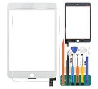 Kit de piezas de reparación de matriz de panel de vidrio digitalizador de pantalla táctil para iPad Mini 5 7.9 2019 A2126 A2124 A2133 (blanco)