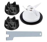 Kit de piezas de repuesto for licuadora Compatible con cuchilla de licuadora Kitchenaid de 4 hojas y acoplador de licuadora con llave