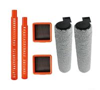 Kit de piezas de repuesto para aspiradora compatible con uwant D5 Pro D100 Pro D100 Plus A60 V8 V10 D500 Pro D600, cepillo de rodillo y filtro HEPA para cuidado diario del suelo y recogida de desechos