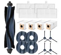 Kit de piezas de repuesto para aspiradora robot eufy, para OMNI C20, con cepillo principal, cepillos laterales, filtros, paños de fregona y bolsas de polvo, juego completo de accesorios de limpieza