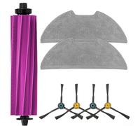Kit de piezas de repuesto para aspiradora robot Eureka E20 Plus, incluye cepillo de rodillo principal, cepillos laterales, paños de microfibra para fregona, juego de accesorios de cerdas de nailon
