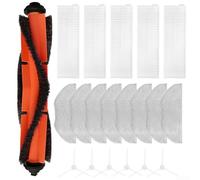Kit de piezas de repuesto para aspiradora robot LG CordZero R3-Prime, juego de paño de trapeador con filtro lateral principal, accesorios de microfibra de plástico de nailon para limpieza profunda de