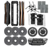 Kit de piezas de repuesto para aspiradora robot Mova P10 Pro Ultra/P50 Pro Ultra, incluye cepillo principal, cepillos laterales, filtros HEPA, bolsas de polvo y paños de microfibra para fregona