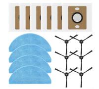 Kit de piezas de repuesto para aspiradora robótica ILIFE A30 Pro - Cepillos laterales HEPA Filtros trapeador trapeador Bolsas de polvo Set