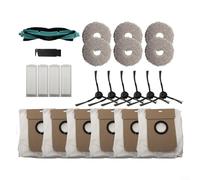 Kit de piezas de repuesto para Cecotec para conga 11090, cepillo lateral principal, filtro, paño de fregona, bolsa de polvo, juego de accesorios de 16/27 piezas (B)