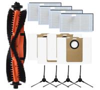 Kit de piezas de repuesto para Cecotec para robot aspirador Conga M20, incluye cepillo principal, cepillos laterales, filtros y bolsas de polvo, 1 juego (A)