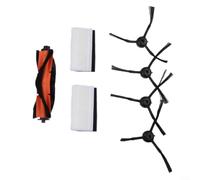 Kit de piezas de repuesto para Dreame para Mova M1 para robot aspirador TroverM1 - Cepillo de rodillo principal, cepillos laterales, filtros HEPA, juego de accesorios de repuesto