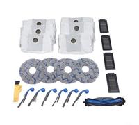 Kit de piezas de repuesto para ECOVACS, para DEEBOT T30C, para Omni, para Gen2, incluye cepillos laterales de cepillo principal, filtros, paños de fregona y bolsas de polvo de 3,3 L, juego de