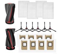Kit de piezas de repuesto para Eufy para omni C28 X12 Pro con cepillo de rodillo cepillos laterales Filtros Bolsas de polvo Accesorios de limpieza (B)