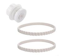 Kit de piezas de repuesto para limpiador de piscinas TigerShark, incluye correas de transmisión RCX23002 y rodamientos de rueda RCX26005, compatible con Hayward para SharkVac Plus QC Robotic