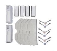Kit de piezas de repuesto para Narwal para Freo X Ultra y para Freo X Plus o para K1 Trampas de polvo Mejora el rendimiento de limpieza Incluye 4 filtros, 5 paños de fregona, 2 bolsas, 6 cepillos