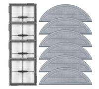 Kit de piezas de repuesto para Roborock para Q10 S5/para Q10 VF/Q10V+ Juego de 10 piezas diseñado para un fácil mantenimiento y limpieza