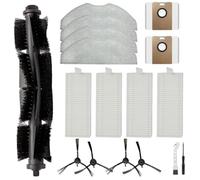 Kit de piezas de repuesto para robot aspirador, 1 cepillo principal, 4 cepillos laterales, 4 almohadillas de fregona, filtro HEPA adecuado para modelos Tapo RV30 Max Plus RV20 Max, suministro de
