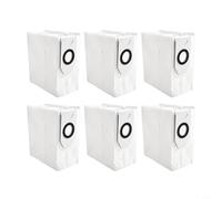 Kit de piezas de repuesto para robot aspirador Eureka J12 Ultra, 4 paños de microfibra para fregona, 6 bolsas desechables para polvo, cepillo de rodillo de repuesto para eliminación de desechos de